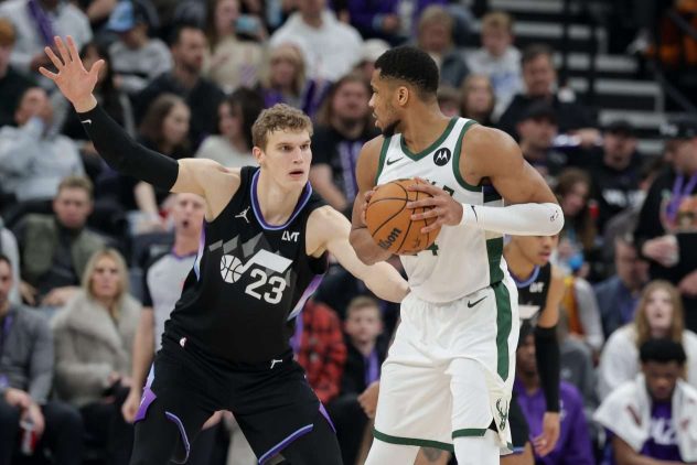 Lauri Markkanen Giannis Antetokounmpo